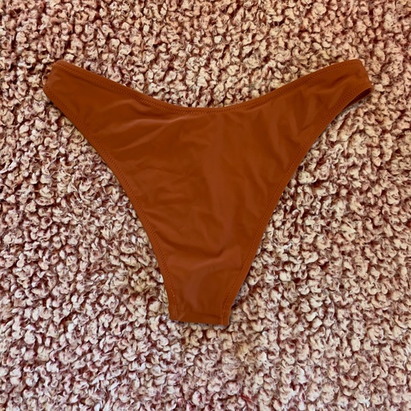 Tan striped bikini NWT - Picture 4 of 6